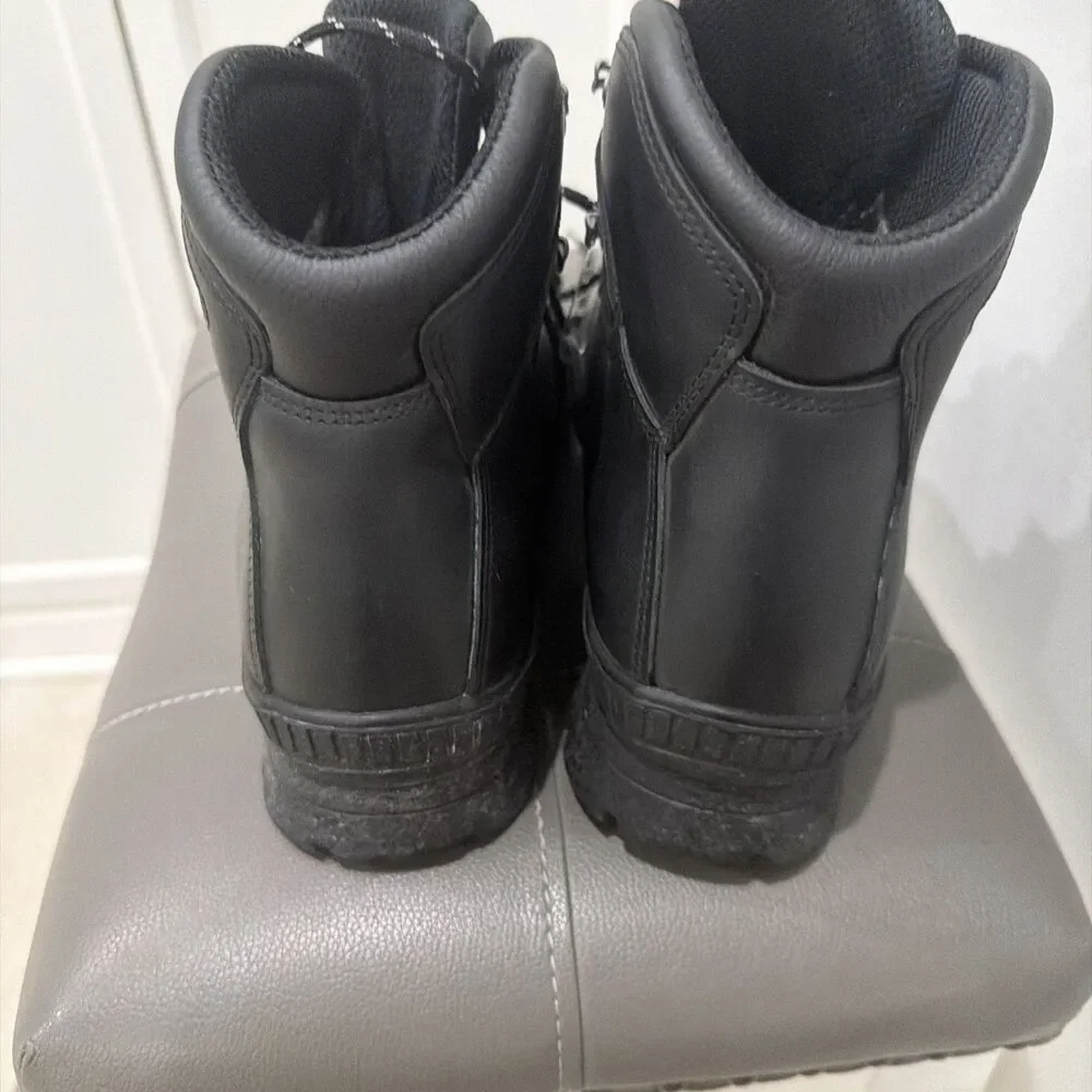 Trezeta Black Leather Gore-Tex  Hiking Boots With Studs Men's 9.5